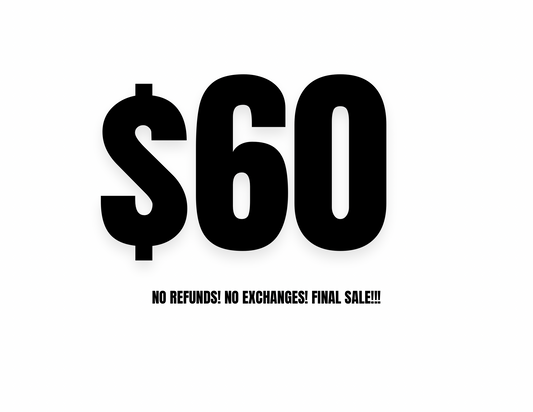 SAMPLE SALE $60