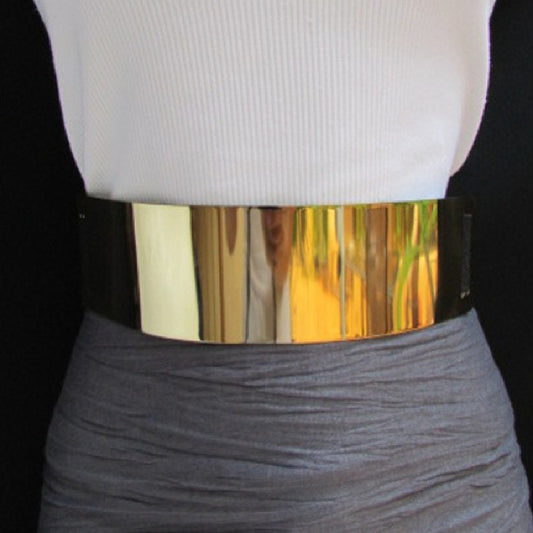 Gold metal platted belt