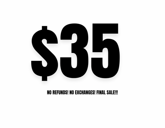 SAMPLE SALE $35