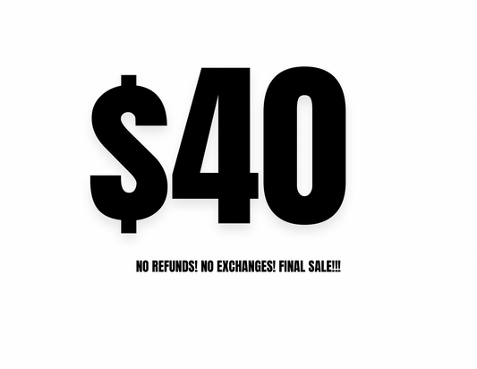 SAMPLE SALE $40