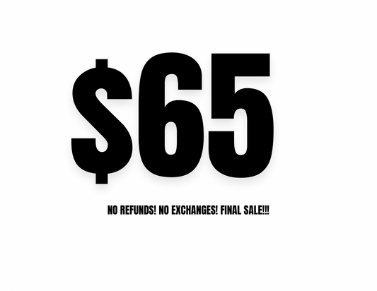 SAMPLE SALE $65